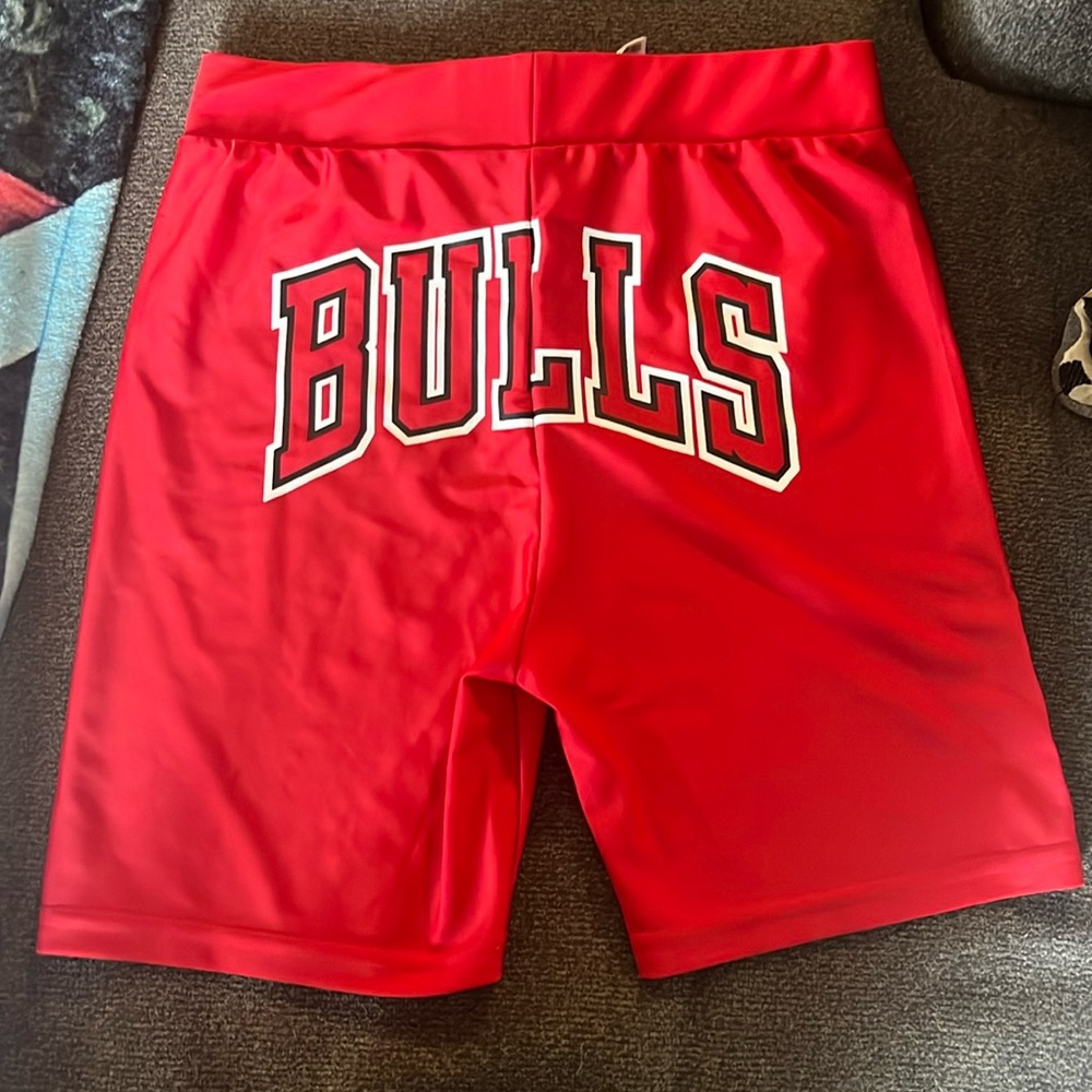 Brand new Bulls biker shorts for women size Medium!